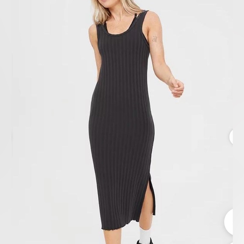 OFFLINE By Aerie OG Groove Midi Dress Size Medium